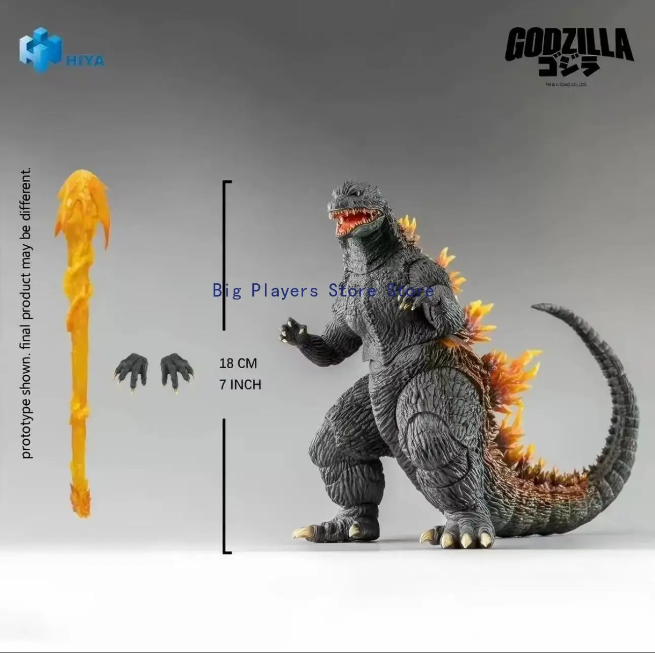 HIYA Godzilla EBG0398 EXQUISITE BASIC Movie Version 2026 Radiation Ray Movable Figure
HIYA Godzilla EBG0398 EXQUISITE BASIC Movie Version 2026 Radiation Ray Movable Figure