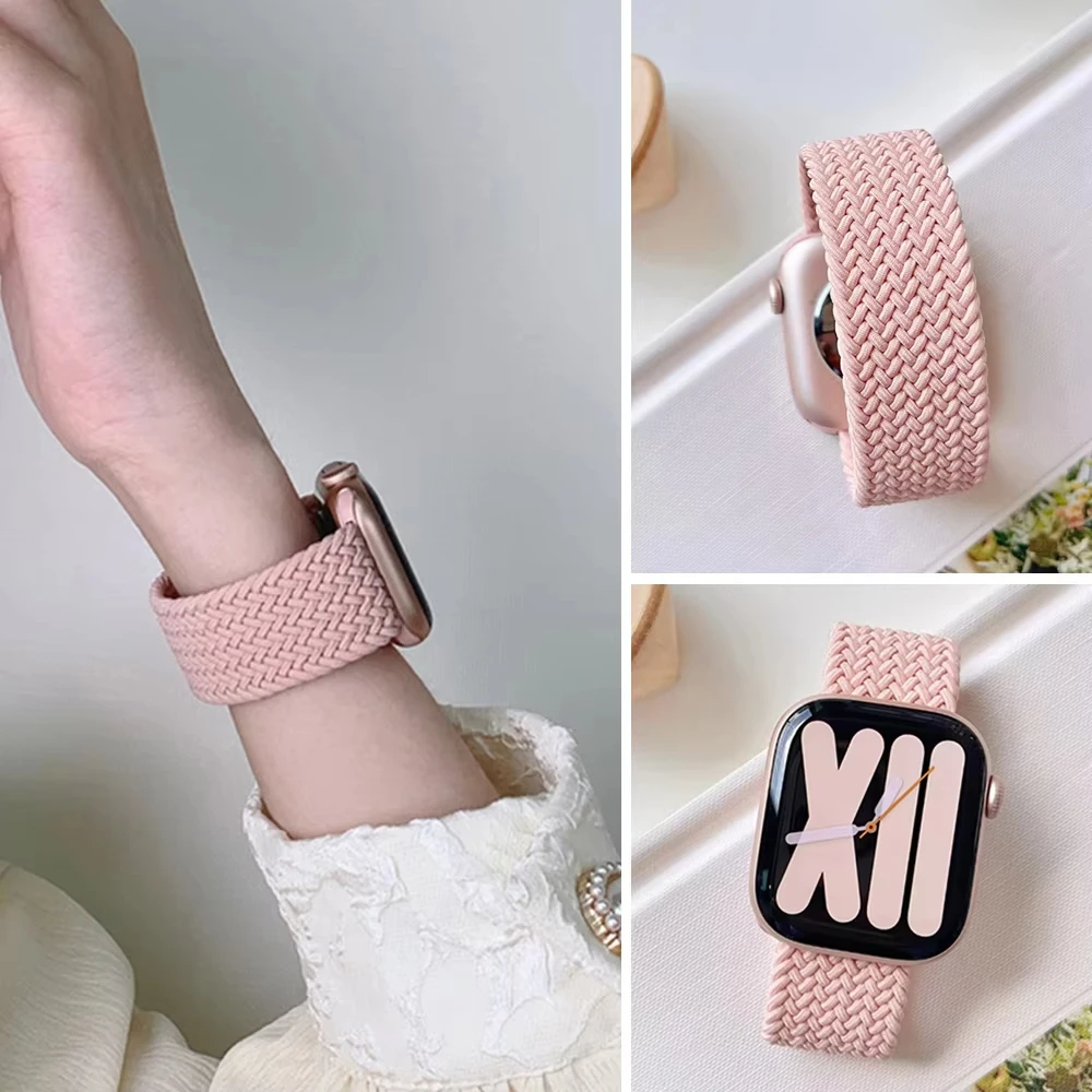 Официальный плетеный одиночный ремешокwebsite для Apple Watch 44 мм 40 мм 49 41 46 42 45 нейлоновый браслет iWatch series 10 9876SE Ultra2
Официальный плетеный одиночный ремешокwebsite для Apple Watch 44 мм 40 мм 49 41 46 42 45 нейлоновый браслет iWatch series 10 9876SE Ultra2