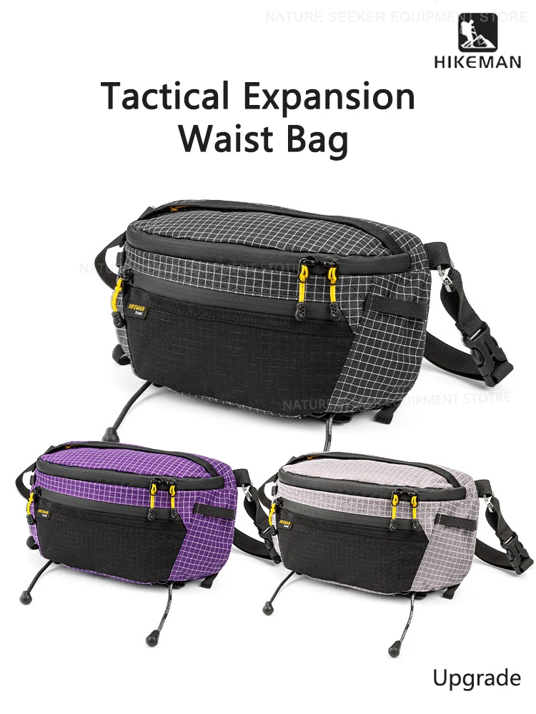 HIKEMAN Outdoor Chest Bag UHMWPE Cycling Sports Crossbody Bag Hiking Travel Hanging Pack for Backpack Expansion Upgraded V2.0
HIKEMAN Outdoor Chest Bag UHMWPE Cycling Sports Crossbody Bag Hiking Travel Hanging Pack for Backpack Expansion Upgraded V2.0