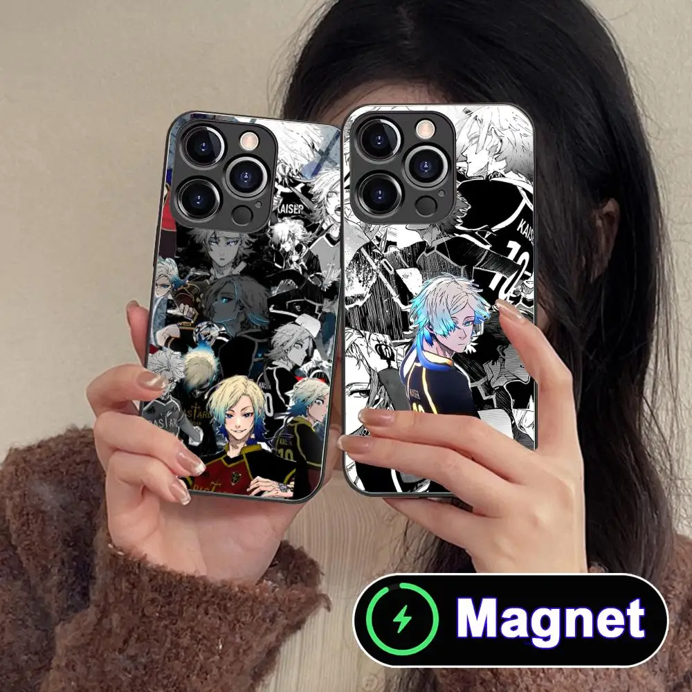 Blue Lock Michael Kaiser Phone Case for iPhone 17 16 15 14 13 12 11 Air Pro Max Plus Mini Glass Magnet Cover
Blue Lock Michael Kaiser Phone Case for iPhone 17 16 15 14 13 12 11 Air Pro Max Plus Mini Glass Magnet Cover