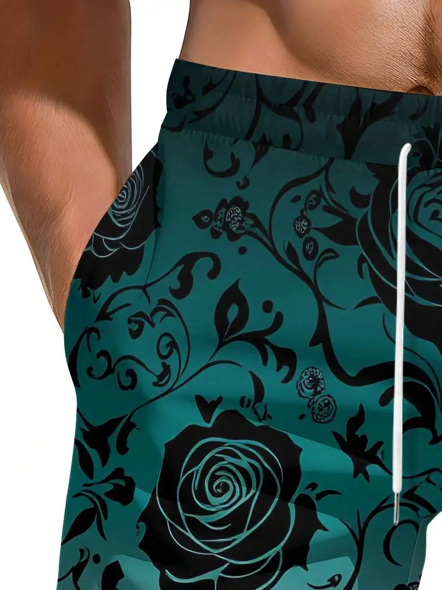 Gothic Black Rose 3D Floral Print Men’s Summer Beach Shorts Elegant Formal Swimwear For Evening Wear
Gothic Black Rose 3D Floral Print Men’s Summer Beach Shorts Elegant Formal Swimwear For Evening Wear