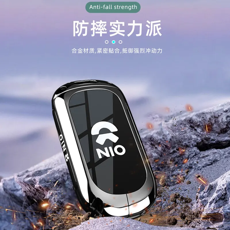 Zinc Alloy Key Fob Cover Case for NIO ES8 ET9 2026 – Full Metal Smart Key Shell Protector with Keychain
Zinc Alloy Key Fob Cover Case for NIO ES8 ET9 2026 – Full Metal Smart Key Shell Protector with Keychain