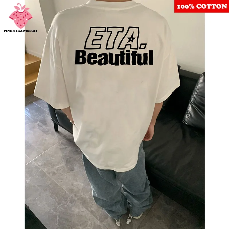 American Letter Print Men T-shirt Summer 2025 New 100% Cotton Round neck Short sleeve Loose Casual T-shirt Y2k Tops Men Clothing
American Letter Print Men T-shirt Summer 2025 New 100% Cotton Round neck Short sleeve Loose Casual T-shirt Y2k Tops Men Clothing
