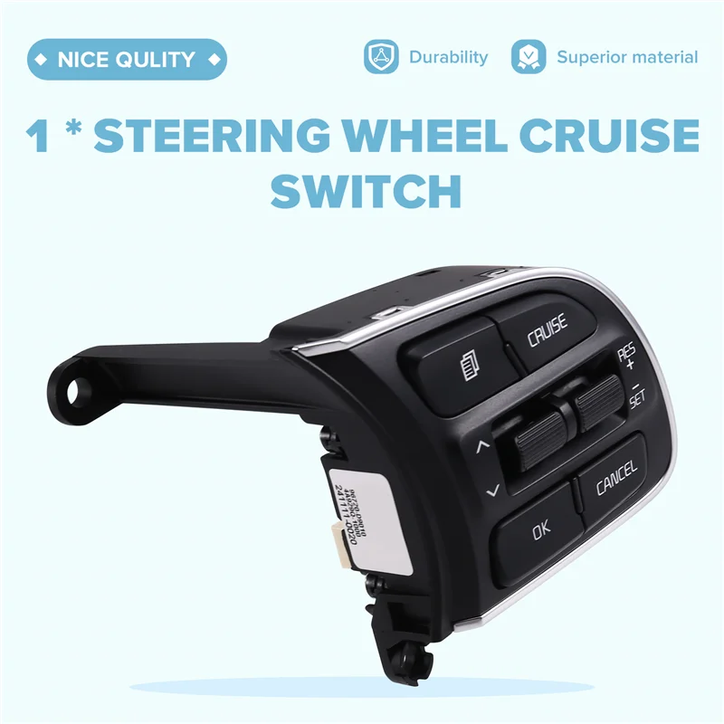 Right Steering Wheel Cruise Control Switch Steering Wheel For Kia Sportage QL 2016 2017 96720D9010 Part Number
Right Steering Wheel Cruise Control Switch Steering Wheel For Kia Sportage QL 2016 2017 96720D9010 Part Number