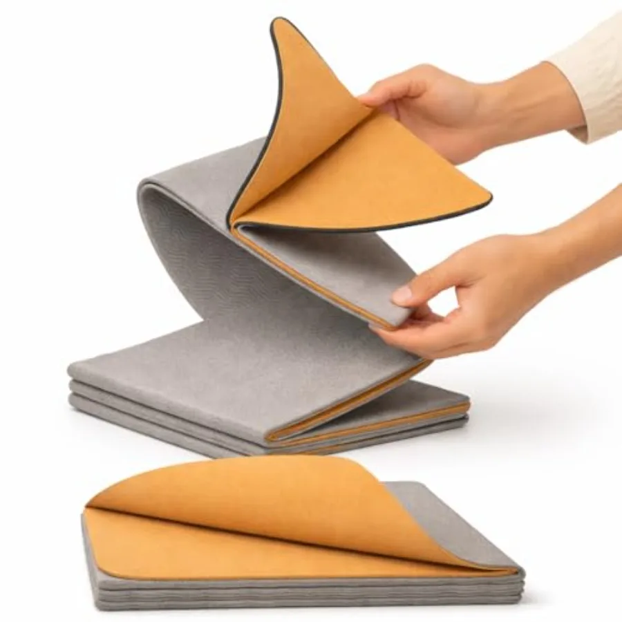 Складной пробковый коврик для йоги TRUE FOLDING, толщина 5 мм – не скручивается, помещается в рюкзак, можно брать в ручную кладь – нескользящий портативный коврик для путешествий, пилатеса, спортзала
Складной пробковый коврик для йоги TRUE FOLDING, толщина 5 мм – не скручивается, помещается в рюкзак, можно брать в ручную кладь – нескользящий портативный коврик для путешествий, пилатеса, спортзала