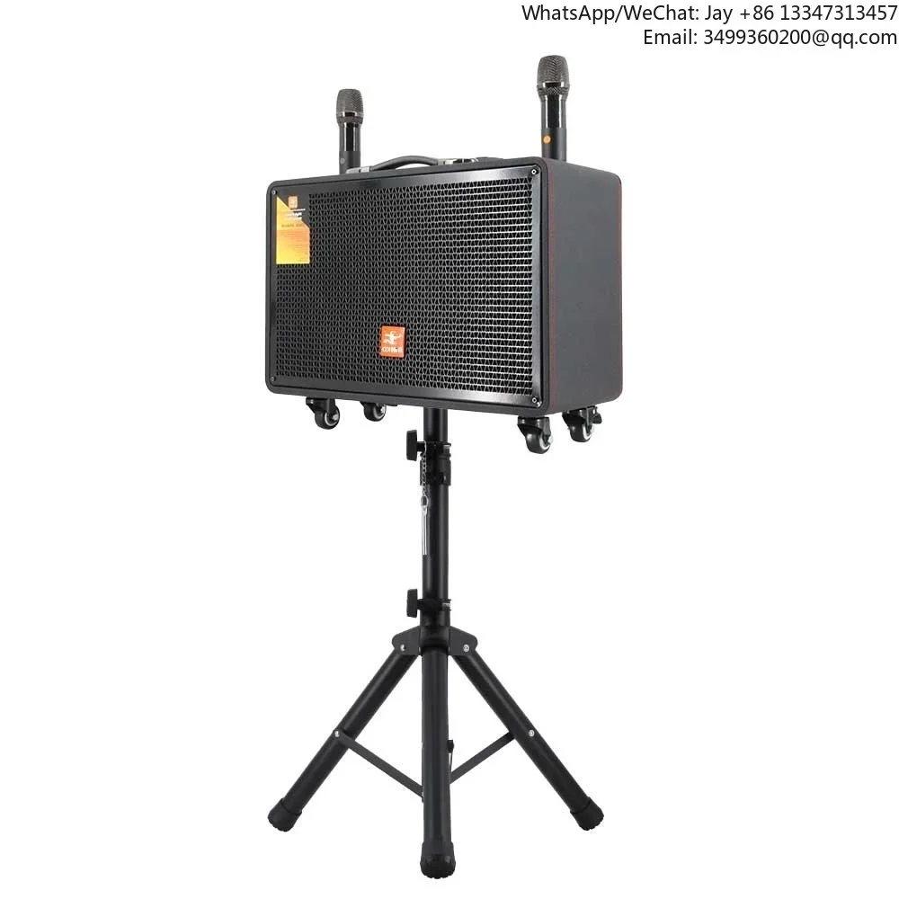 Binko Karaoke 120W Power Portable Trolley Blue Tooth Amp For Guitar Amplifier Includes Gain Lautsprecher Speaker Sound Box
Binko Karaoke 120W Power Portable Trolley Blue Tooth Amp For Guitar Amplifier Includes Gain Lautsprecher Speaker Sound Box