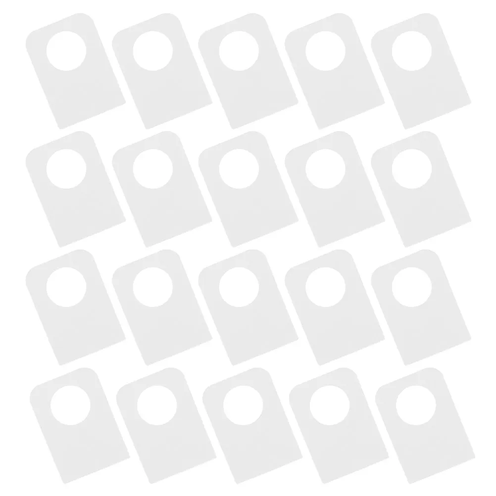 200Pcs Transparent Hanging Tags Clear Self-Adhesive Round Hole Plastic Label Holders Retail Displays Jewelry Crafts
200Pcs Transparent Hanging Tags Clear Self-Adhesive Round Hole Plastic Label Holders Retail Displays Jewelry Crafts