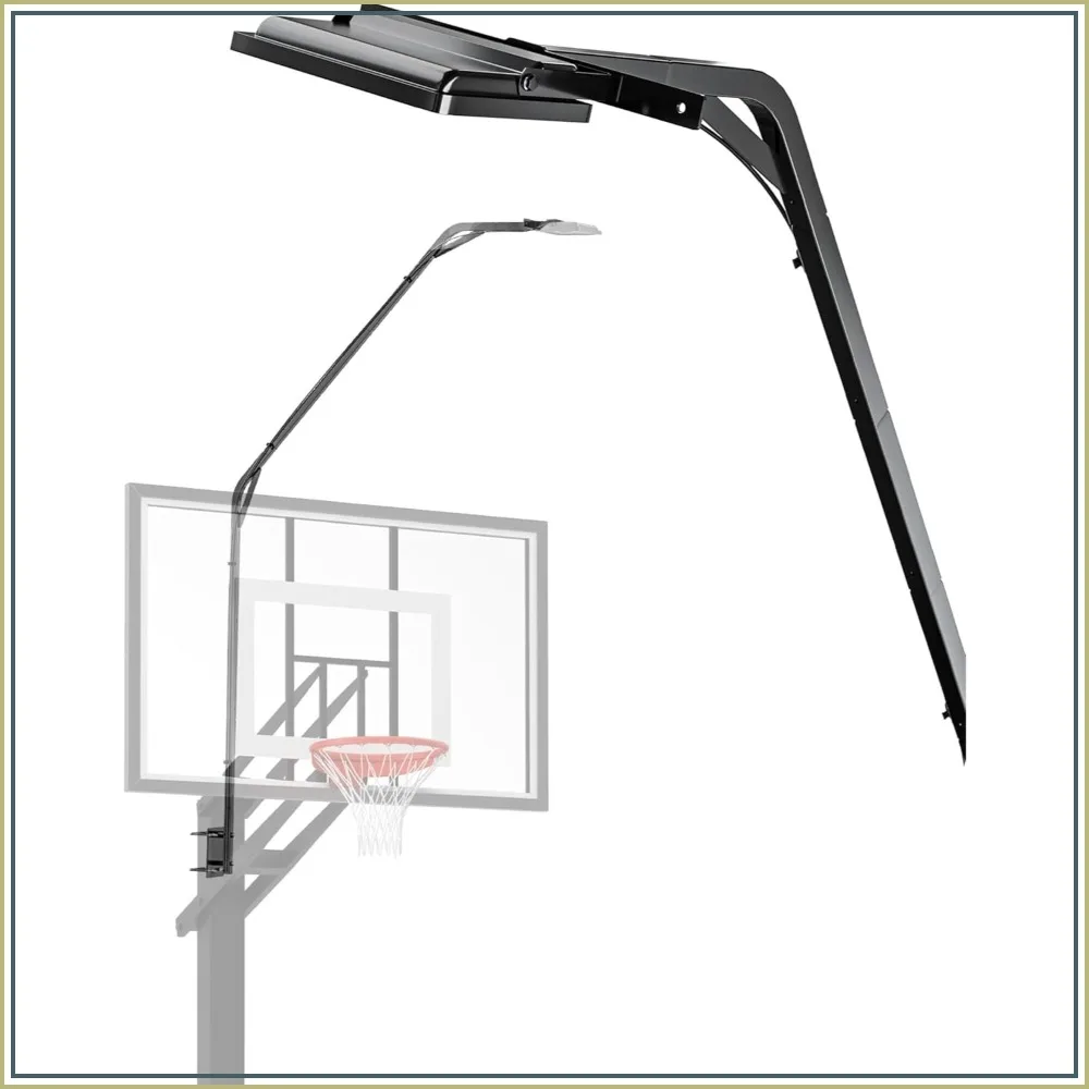 Metal Basketball Hoop with LED Light, 103.9x15x27.5 in, Fits Square/Round Poles, In-Ground, Easy Install
Metal Basketball Hoop with LED Light, 103.9x15x27.5 in, Fits Square/Round Poles, In-Ground, Easy Install