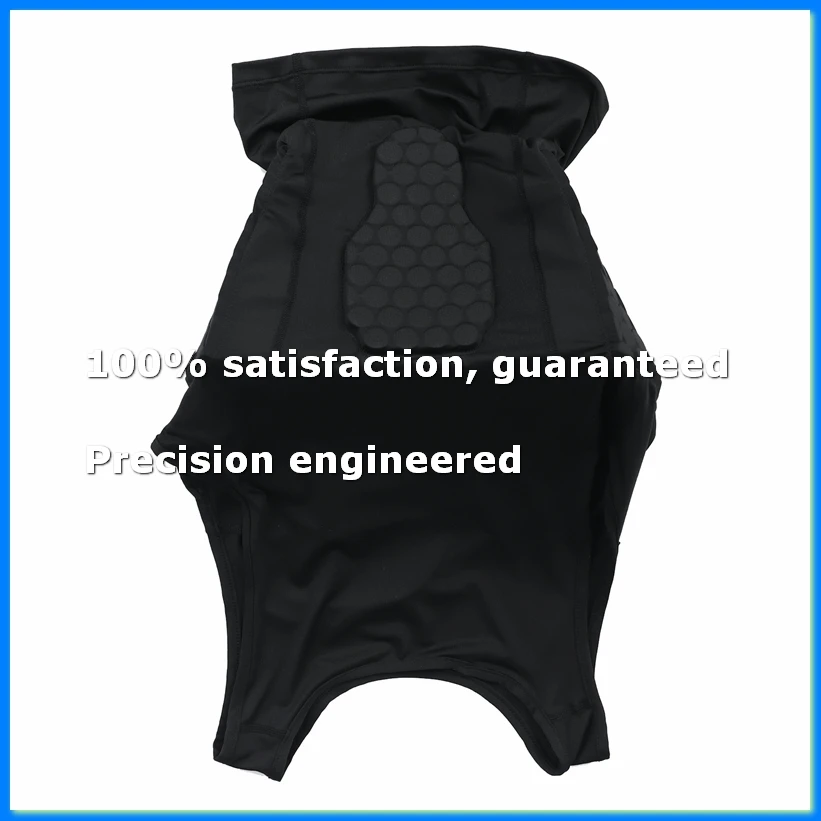 Men's Rib Protector Padded Vest Compression Shirt Training Vest with 3-Pad for Football Soccer Basketball-ABYS
Men's Rib Protector Padded Vest Compression Shirt Training Vest with 3-Pad for Football Soccer Basketball-ABYS