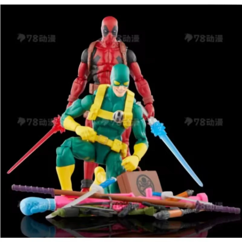 Original Marvel Legends Series Deadpool and Bob Agent of Hydra Set Action Figure Model Gift Toys
Original Marvel Legends Series Deadpool and Bob Agent of Hydra Set Action Figure Model Gift Toys