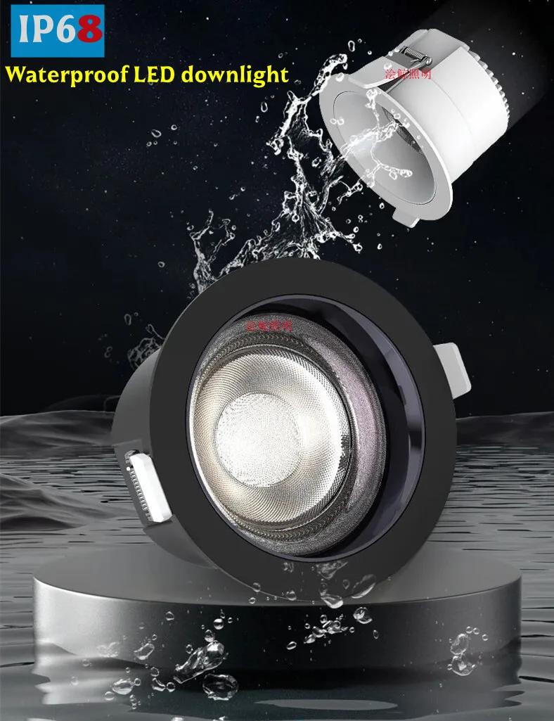 Встроенный светодиодный потолочный светильник/водонепроницаемый потолочный светильник IP68, устойчивый к воде, туману и влагу. Ванная и кухня 110В/220В 7В10Вт
Встроенный светодиодный потолочный светильник/водонепроницаемый потолочный светильник IP68, устойчивый к воде, туману и влагу. Ванная и кухня 110В/220В 7В10Вт