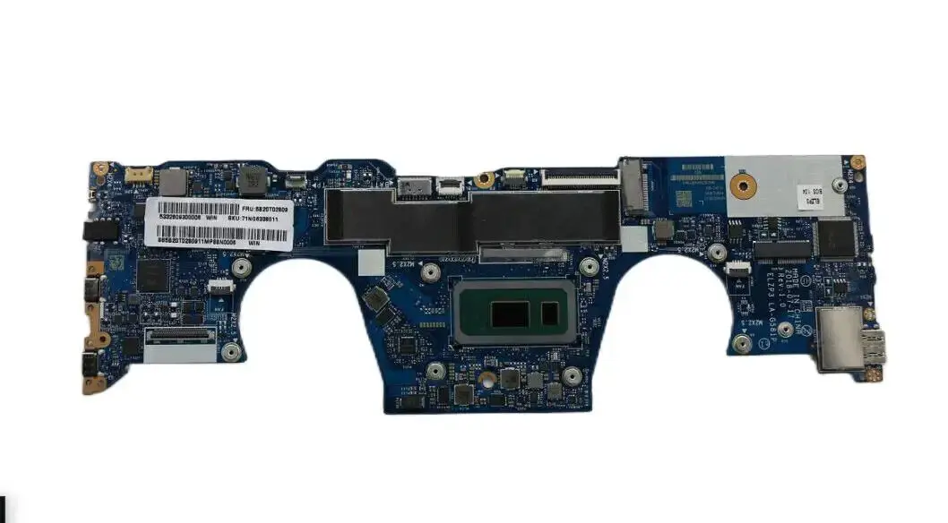 Материнская плата для Lenovo Yoga 730-13IWL LA-G581P CPU i5-8265U i7-8565U RAM 8G 16G-
Материнская плата для Lenovo Yoga 730-13IWL LA-G581P CPU i5-8265U i7-8565U RAM 8G 16G-
