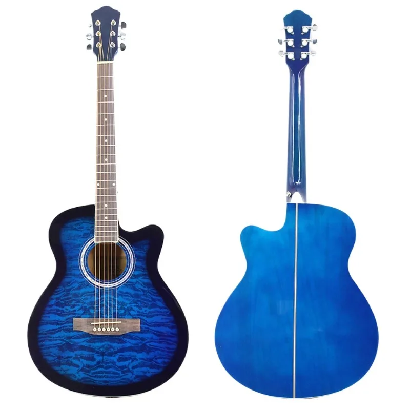 40 inch, Acoustic Guitar Classic Guitar, Retro, Novice, Beginner Guitar, Blue
40 inch, Acoustic Guitar Classic Guitar, Retro, Novice, Beginner Guitar, Blue