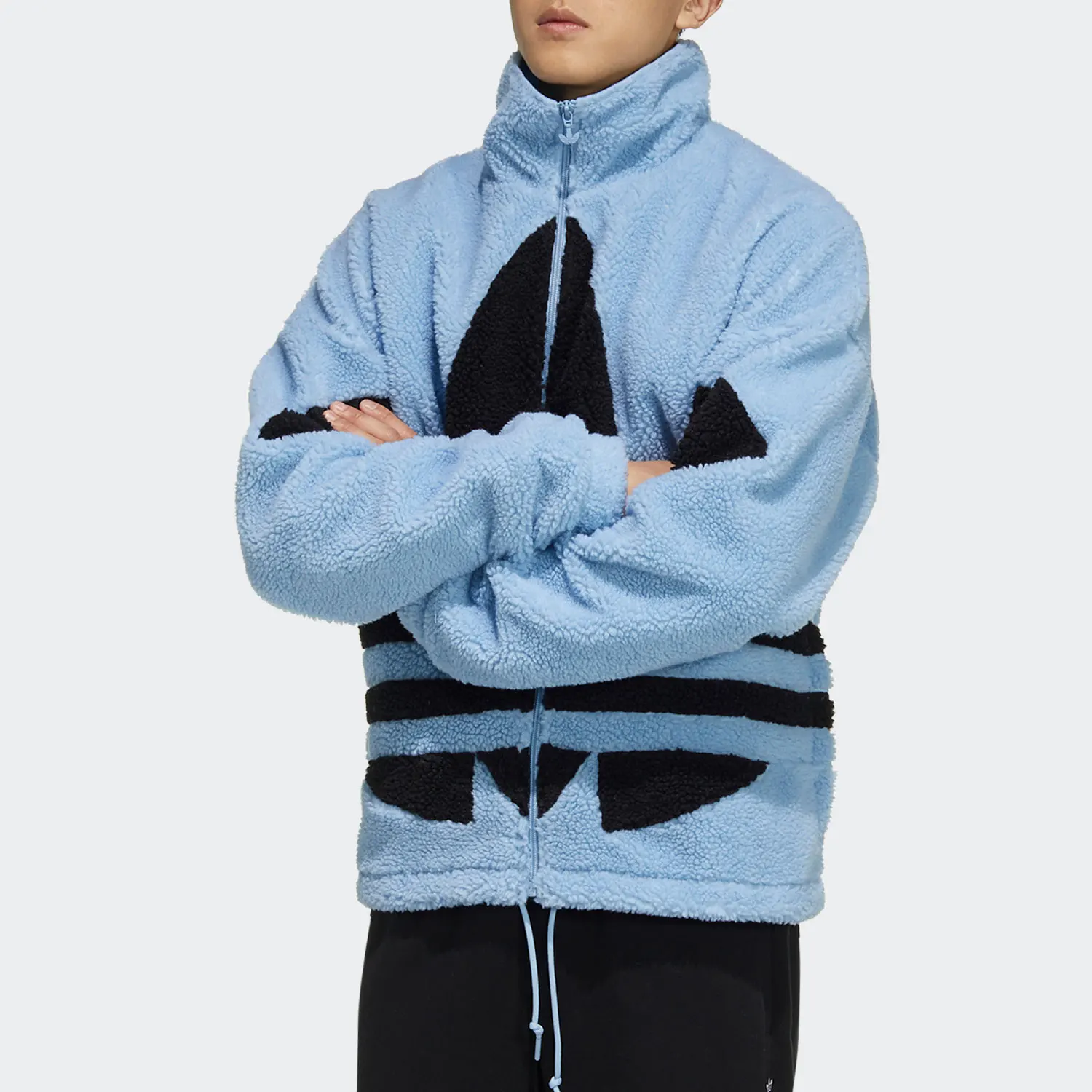 Мужская повседневная флисовая куртка Adidas Originals с логотипом Trefoil HC0327
Мужская повседневная флисовая куртка Adidas Originals с логотипом Trefoil HC0327