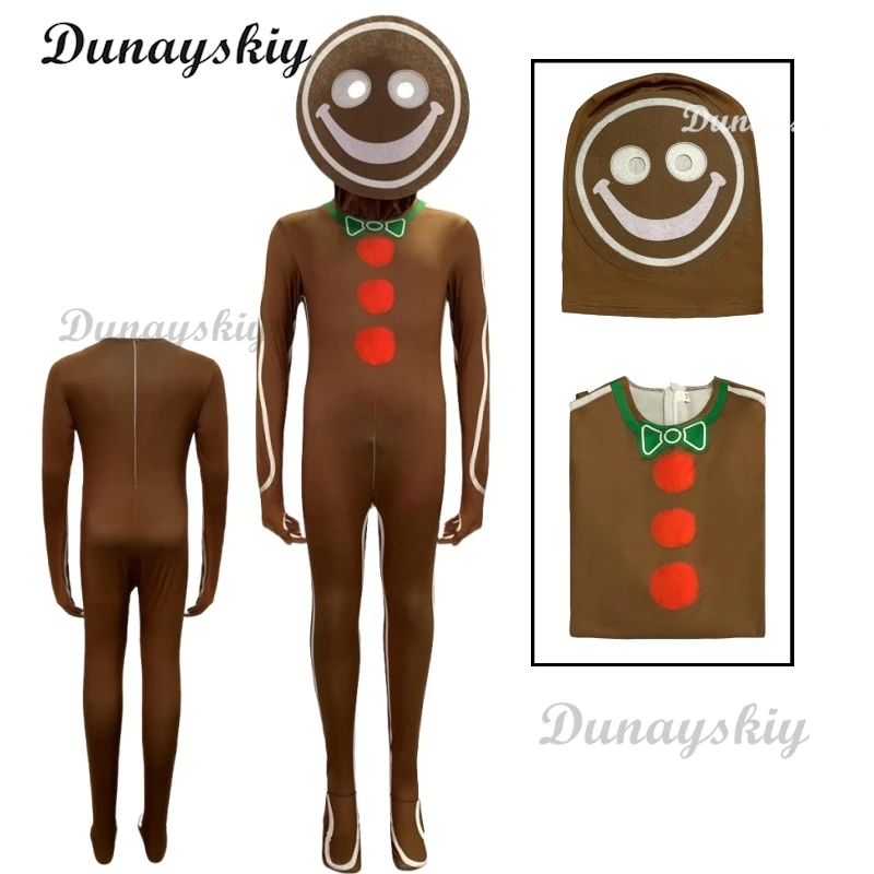Halloween Cosplay Gingerbread Cosplay School Stage Performance Costume Party Annual Meeting Adult Mascot Man Costume
Halloween Cosplay Gingerbread Cosplay School Stage Performance Costume Party Annual Meeting Adult Mascot Man Costume
