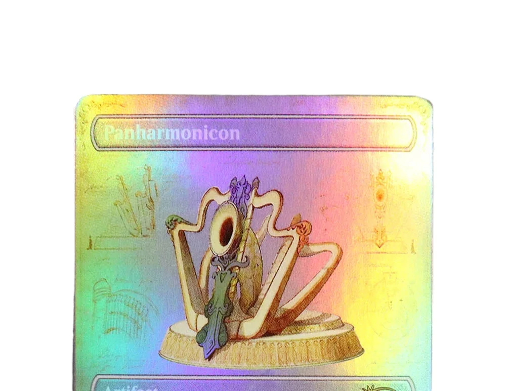 Panharmonicon Foil/Holo TCG Magical Proxy Cards Game Черная Высококачественная прокси-сборная доска для игры Коллекционные карты
Panharmonicon Foil/Holo TCG Magical Proxy Cards Game Черная Высококачественная прокси-сборная доска для игры Коллекционные карты