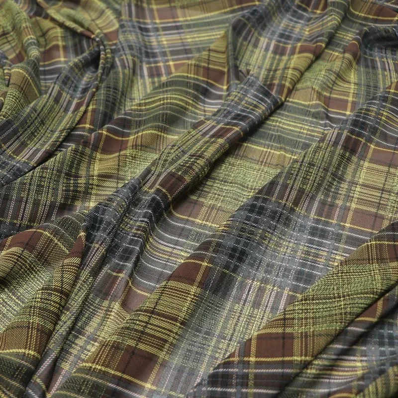 1meter Vintage Green Checkered Chiffon Fabric Summer Lightweight Breathable Women Dress Blouse Tablecloth Clothing DIY Material
1meter Vintage Green Checkered Chiffon Fabric Summer Lightweight Breathable Women Dress Blouse Tablecloth Clothing DIY Material