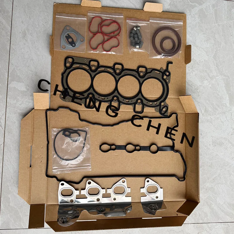 For JAC S5 X7 JS7 Engine major overhaul kit: Cylinder head gasket, valve cover gasket OEM 1000GH030P 1002200GH030 4GC1.6D
For JAC S5 X7 JS7 Engine major overhaul kit: Cylinder head gasket, valve cover gasket OEM 1000GH030P 1002200GH030 4GC1.6D