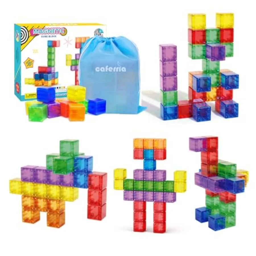 1.4 inch Large Magnetic Blocks for,Magnet Building Blocks, Preschool STEM Sensory Montessori Stacking Cubes Educational Buildin
1.4 inch Large Magnetic Blocks for,Magnet Building Blocks, Preschool STEM Sensory Montessori Stacking Cubes Educational Buildin