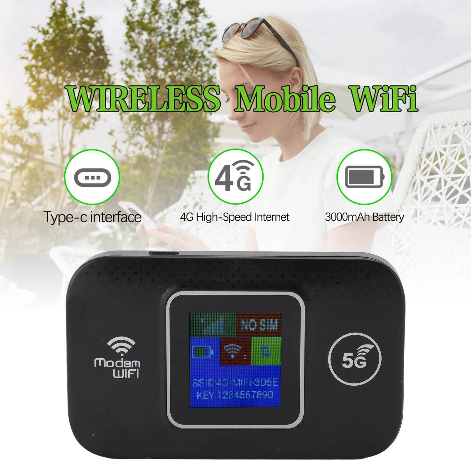 4G LTE Беспроводной интернет-маршрутизатор Беспроводной Wi-Fi-маршрутизатор Точка доступа 150 Мбит/с Умный Wi-Fi-маршрутизатор Plug Play Автомобильный мобильный широкополосный доступ для путешествий
4G LTE Беспроводной интернет-маршрутизатор Беспроводной Wi-Fi-маршрутизатор Точка доступа 150 Мбит/с Умный Wi-Fi-маршрутизатор Plug Play Автомобильный мобильный широкополосный доступ для путешествий