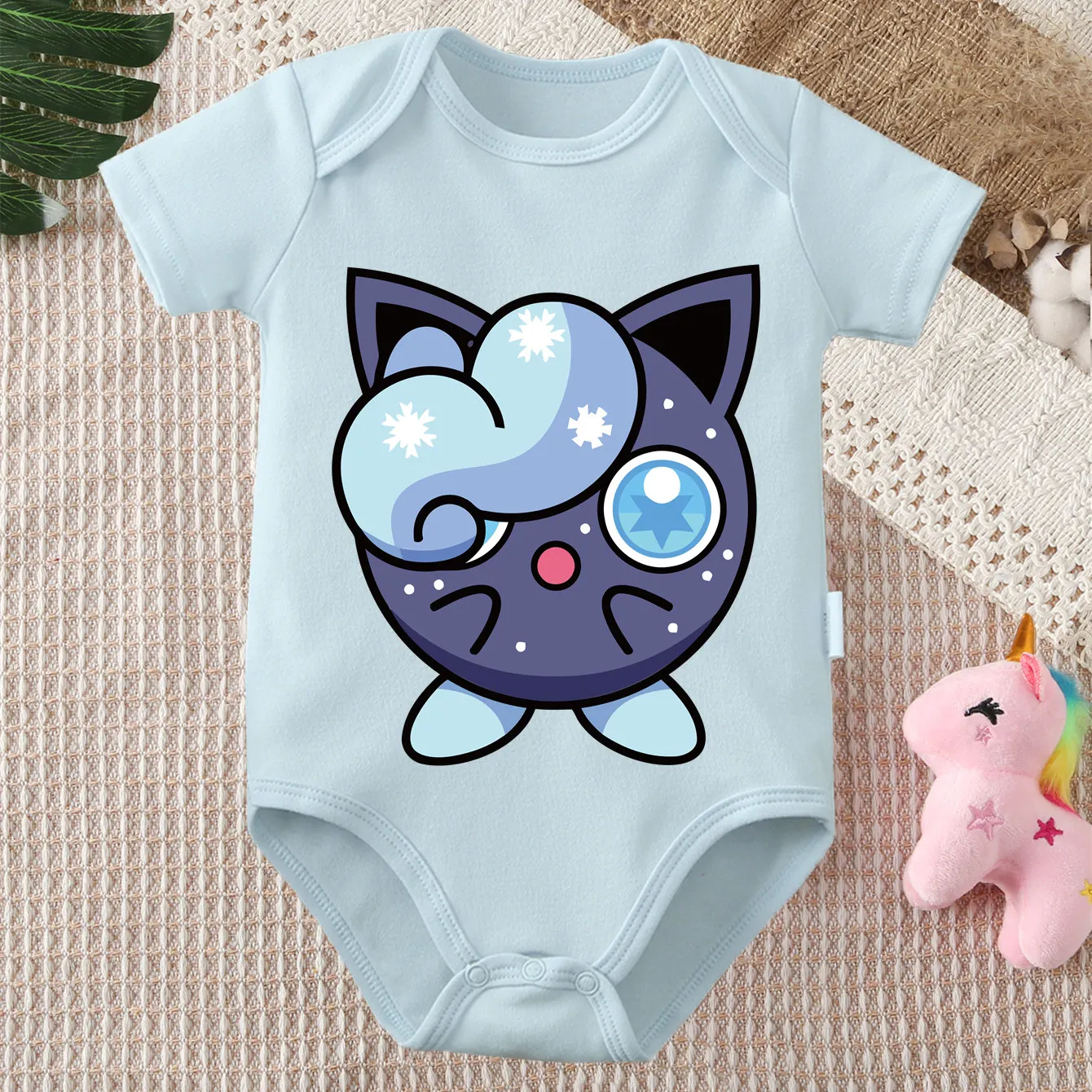 Pure Cotton Jumpsuit Pokemon Cartoon Jigglypuff Exquisite Comfortable Onesie Bodysuit for Baby Cloths for 0 To 12 Months Newborn
Pure Cotton Jumpsuit Pokemon Cartoon Jigglypuff Exquisite Comfortable Onesie Bodysuit for Baby Cloths for 0 To 12 Months Newborn