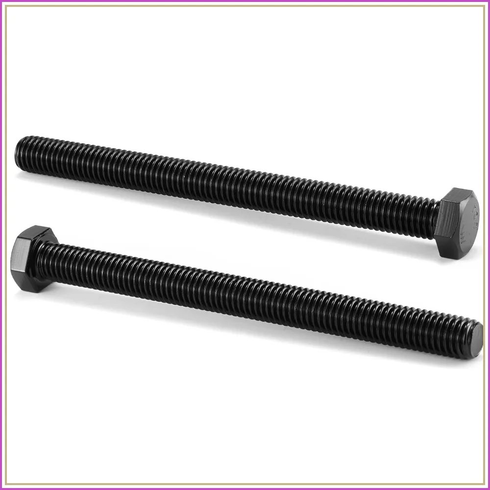 1/2-13 x 6 Inch Hex Head Screw Bolt, 20Pcs 18-8 (304) Stainless Steel, Fully Threaded, Black Oxide
1/2-13 x 6 Inch Hex Head Screw Bolt, 20Pcs 18-8 (304) Stainless Steel, Fully Threaded, Black Oxide
