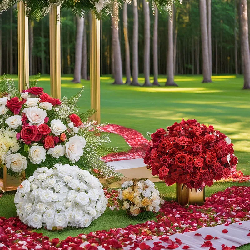 DIA 80CM Artificial Hydrangea and Rose Ball Shopping Mall Exhibition Window Decoration Floral Art Wedding Table Stage Decoration
DIA 80CM Artificial Hydrangea and Rose Ball Shopping Mall Exhibition Window Decoration Floral Art Wedding Table Stage Decoration