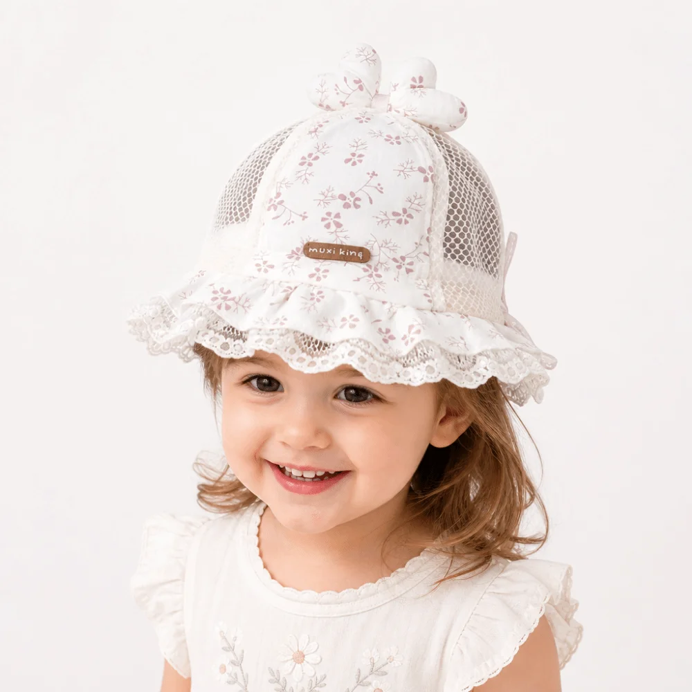 Mesh Kids Baseball Cap Breathable Adjustable Infant Sun Hat Sun Protection Bowknot Flower Children Fisherman Hat
Mesh Kids Baseball Cap Breathable Adjustable Infant Sun Hat Sun Protection Bowknot Flower Children Fisherman Hat