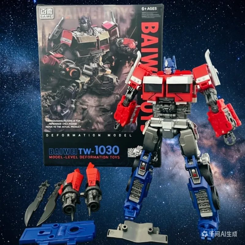 Special OfferIN STOCK BAIWEI 17CM New Transformation Toys Movie 7 Anime Robot Car Mol Action Figure Boy Kids Gift KO SS102 TW-10
Special OfferIN STOCK BAIWEI 17CM New Transformation Toys Movie 7 Anime Robot Car Mol Action Figure Boy Kids Gift KO SS102 TW-10
