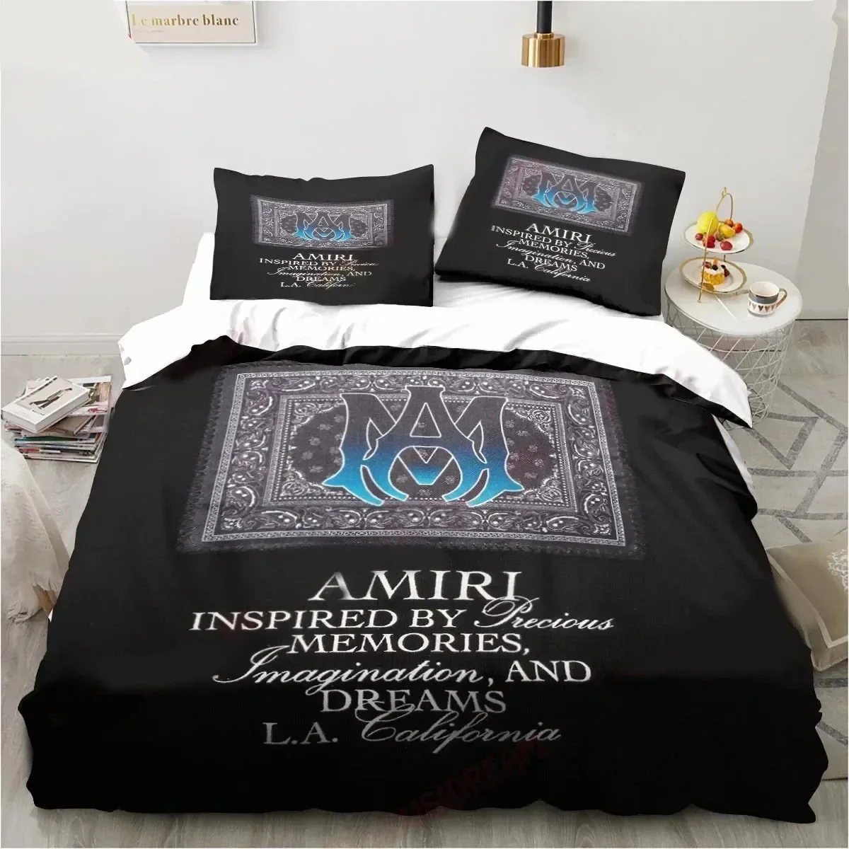 New Logo Amiris Graffiti Bedding Set,Duvet Cover Comforter Bed Set Quilt Cover Pillowcase,King Queen Twin Size Boys Girls Adults
New Logo Amiris Graffiti Bedding Set,Duvet Cover Comforter Bed Set Quilt Cover Pillowcase,King Queen Twin Size Boys Girls Adults