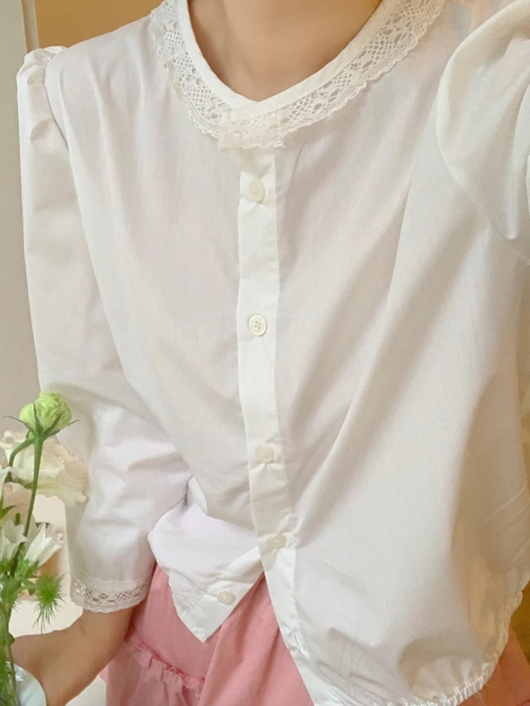 White Lace Trim irt Women's High Waist A-Line Skirt Pink Slimming Summer New Sle Korean Sweet Gentle Faion
White Lace Trim irt Women's High Waist A-Line Skirt Pink Slimming Summer New Sle Korean Sweet Gentle Faion