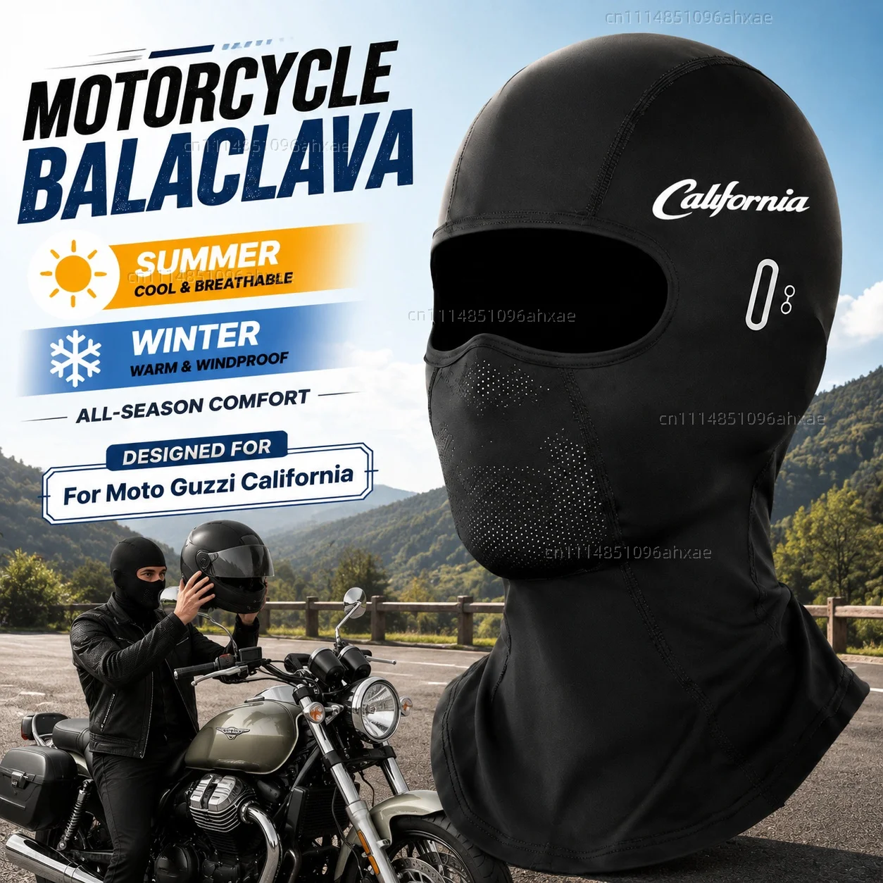 For Moto Guzzi California 1971-2020 Cruiser Motorcycle Balaclava Summer Glasses Face Breathable Hole Winter Warm breathable
For Moto Guzzi California 1971-2020 Cruiser Motorcycle Balaclava Summer Glasses Face Breathable Hole Winter Warm breathable
