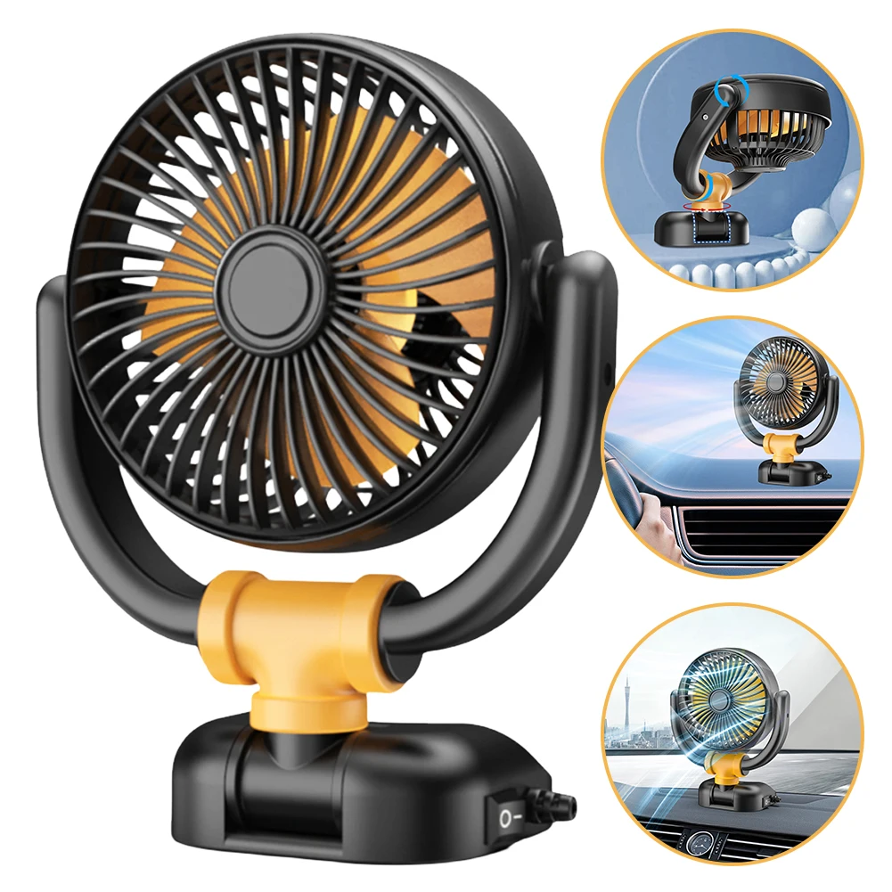 5V/12V/24V Car Powerful Fan 360 Rotation Dashboard Air Vent Cooling Fan Low Noise Car Dashboard Small Fan Summer Car Accessories
5V/12V/24V Car Powerful Fan 360 Rotation Dashboard Air Vent Cooling Fan Low Noise Car Dashboard Small Fan Summer Car Accessories