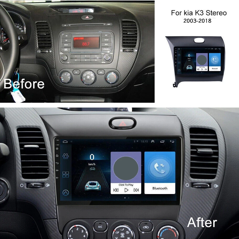 2DIN 9''Car Stereo Radio Android15 for Kia K3 2013-2018 GPS Navi DAB+with Carplay/Android Auto Mirror Link Split Screen RDS Wifi
2DIN 9''Car Stereo Radio Android15 for Kia K3 2013-2018 GPS Navi DAB+with Carplay/Android Auto Mirror Link Split Screen RDS Wifi