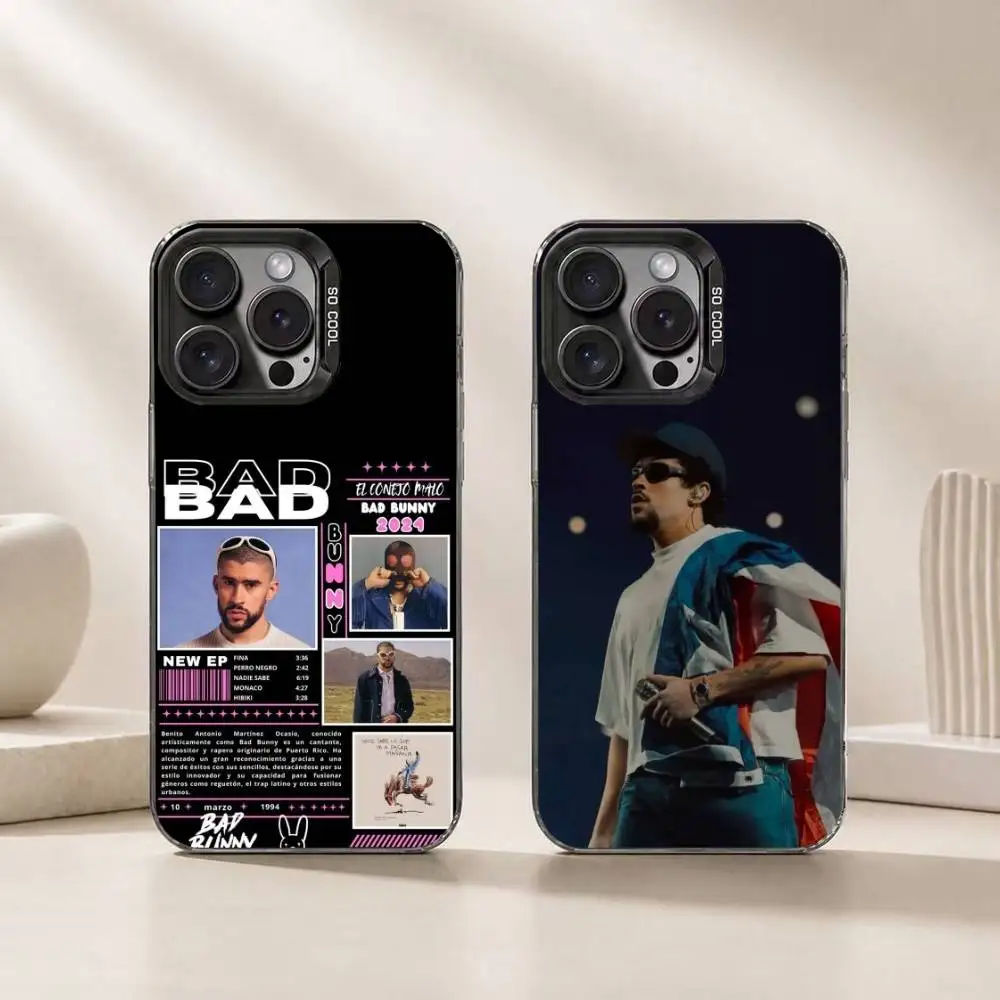 Singer Bad Bunny Un Verano Sin Ti Phone Case For iPhone 17,16,15,14,13,12,11 Plus,Pro Max,XS,Colored Silver Plated Inside Cover
Singer Bad Bunny Un Verano Sin Ti Phone Case For iPhone 17,16,15,14,13,12,11 Plus,Pro Max,XS,Colored Silver Plated Inside Cover