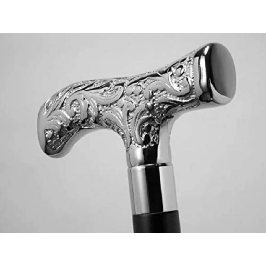 Antique Brass Walking Stick Deluxe Cane Beautiful Silver Handle for Men and Women Gift, 37''''
Antique Brass Walking Stick Deluxe Cane Beautiful Silver Handle for Men and Women Gift, 37''''