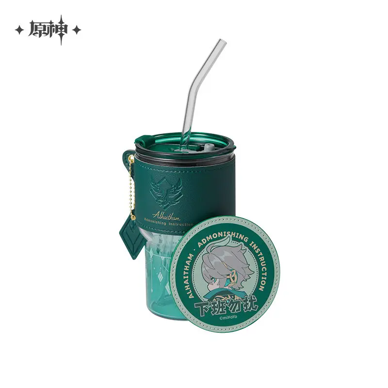 Official MiHoYo Genshin Impact Alhaitham Theme Impression Series Gift Box with Straw Cup and Lid Cosplay Figures Birthday Gift
Official MiHoYo Genshin Impact Alhaitham Theme Impression Series Gift Box with Straw Cup and Lid Cosplay Figures Birthday Gift