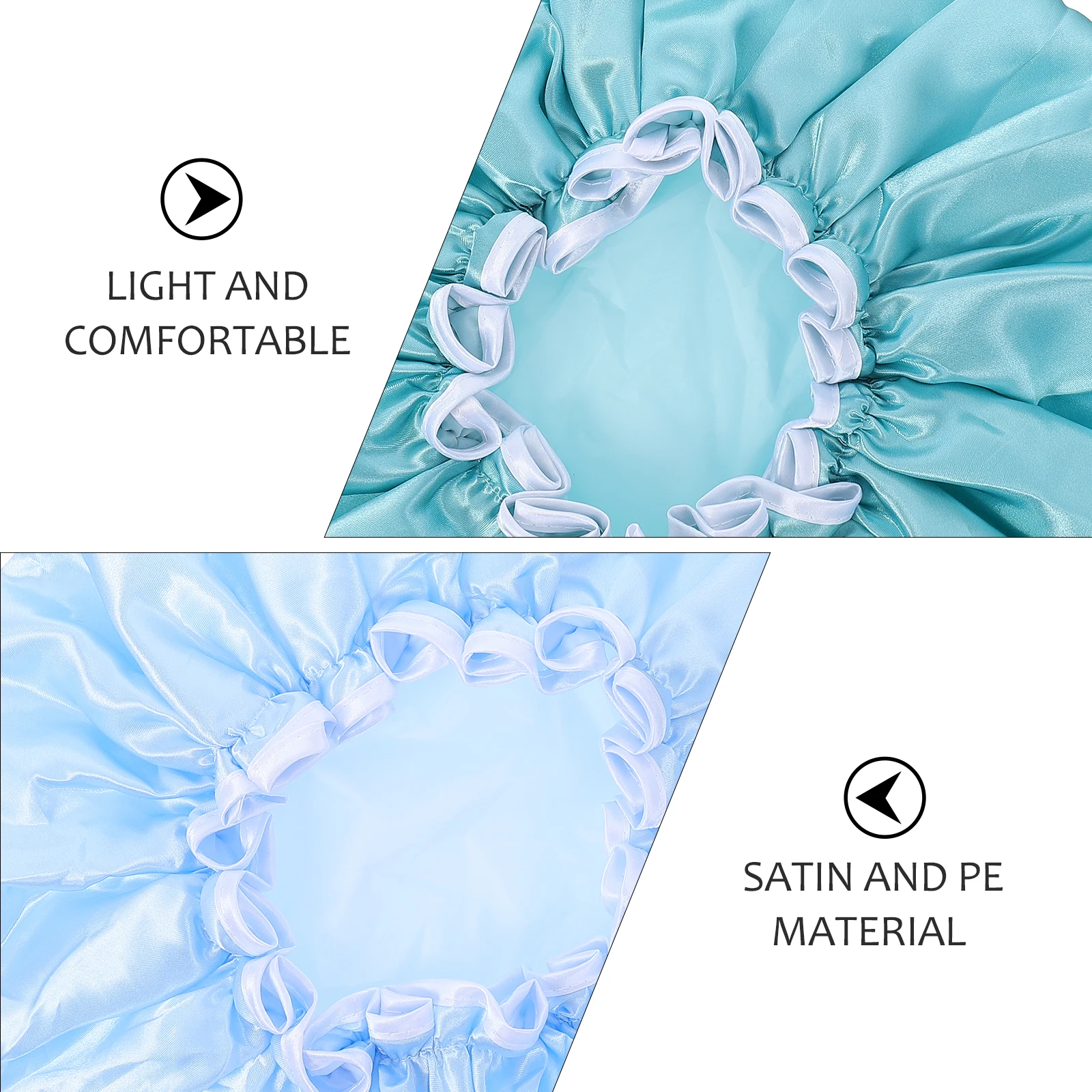 3Pcs Waterproof DoubleLayer Shower Caps Durable Washable Bath Hats For Women Household Reusable Hair Protection Accessories
3Pcs Waterproof DoubleLayer Shower Caps Durable Washable Bath Hats For Women Household Reusable Hair Protection Accessories