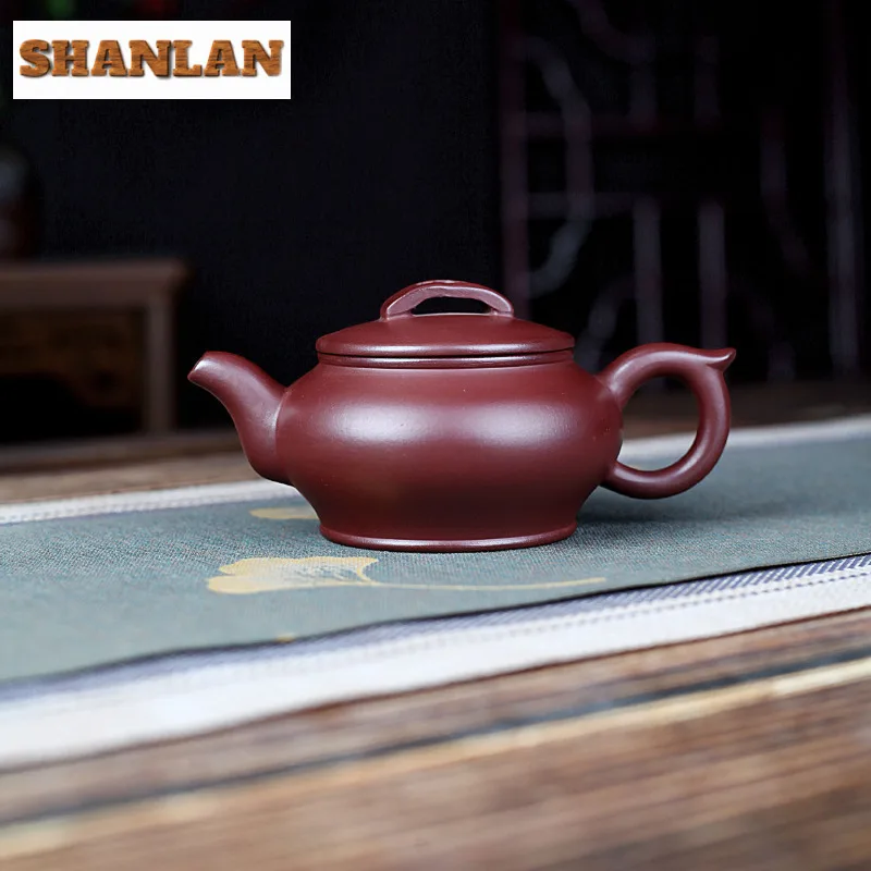 290ml Vintage Yixing Purple Clay Teapots Handmade Han Rhyme Pot Raw Ore Purple Mud Kettle With Strainer Zisha Tea Set Collection
290ml Vintage Yixing Purple Clay Teapots Handmade Han Rhyme Pot Raw Ore Purple Mud Kettle With Strainer Zisha Tea Set Collection