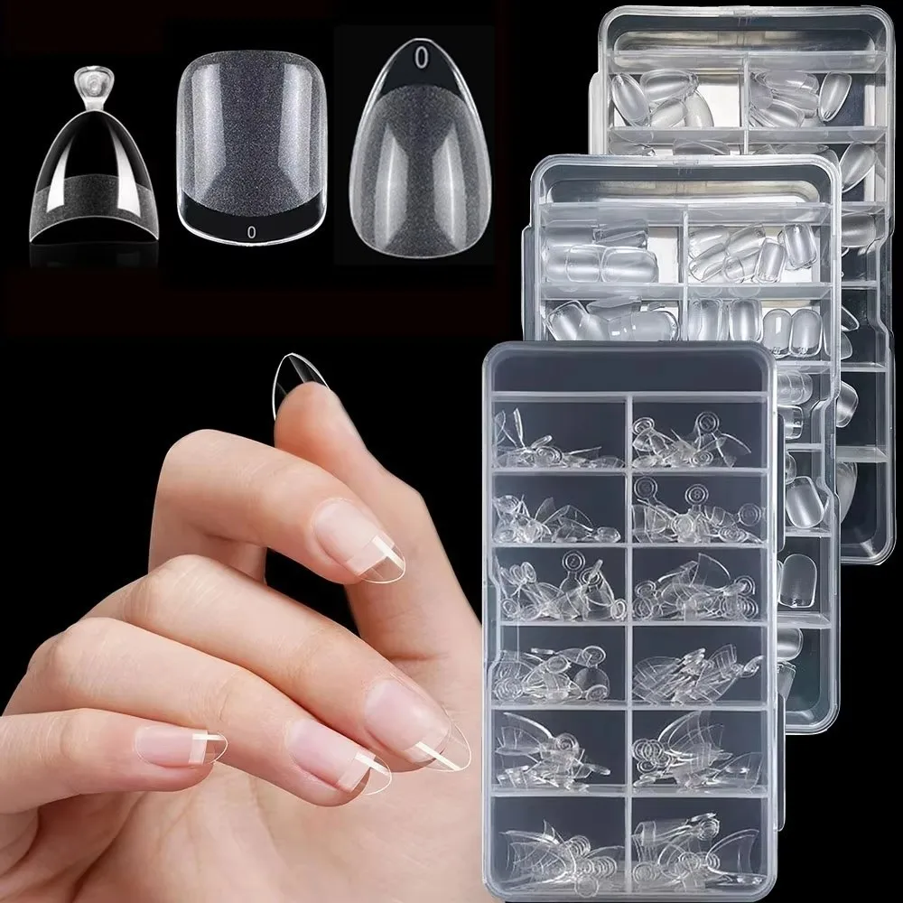 120/150PCS New Short Square Nail Tips Half Matte Almond Shape Fake Nails Clear Extension Tips False Nails DIY
120/150PCS New Short Square Nail Tips Half Matte Almond Shape Fake Nails Clear Extension Tips False Nails DIY