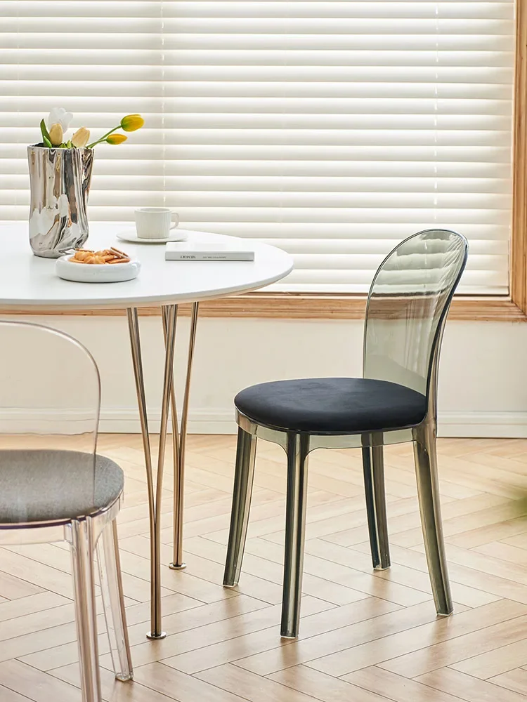 Luxury Acrylic Dining Chairs Modern Home Furniture Living Room Floor Desk Sofa Chair Prefabricated House Bedroom Vanity Chair
Luxury Acrylic Dining Chairs Modern Home Furniture Living Room Floor Desk Sofa Chair Prefabricated House Bedroom Vanity Chair