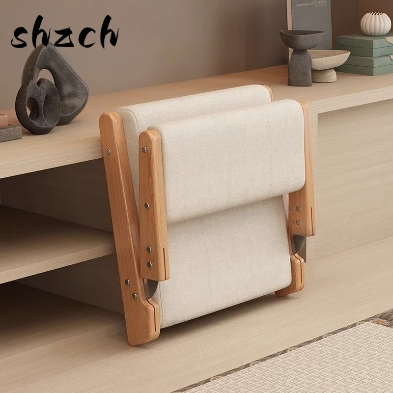 Foldable Solid Wood Tatami Chair Japanese Style Low Backrest Seat for Balcony Floor Rocking Chair Space Saving Leisure Stools
Foldable Solid Wood Tatami Chair Japanese Style Low Backrest Seat for Balcony Floor Rocking Chair Space Saving Leisure Stools