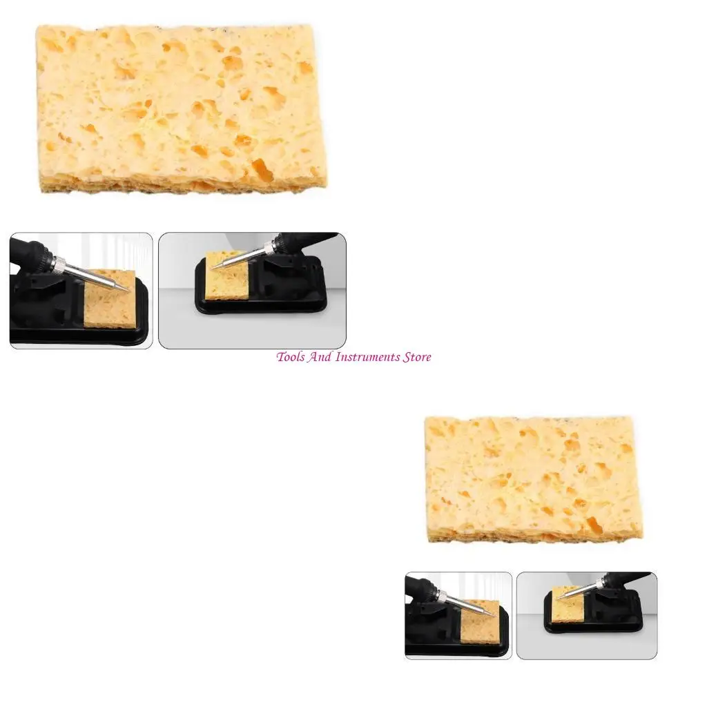5Pcs Sponge Soldering Iron Cleaning Sponge Replacement Soldering Iron Cleaning C7AC
5Pcs Sponge Soldering Iron Cleaning Sponge Replacement Soldering Iron Cleaning C7AC