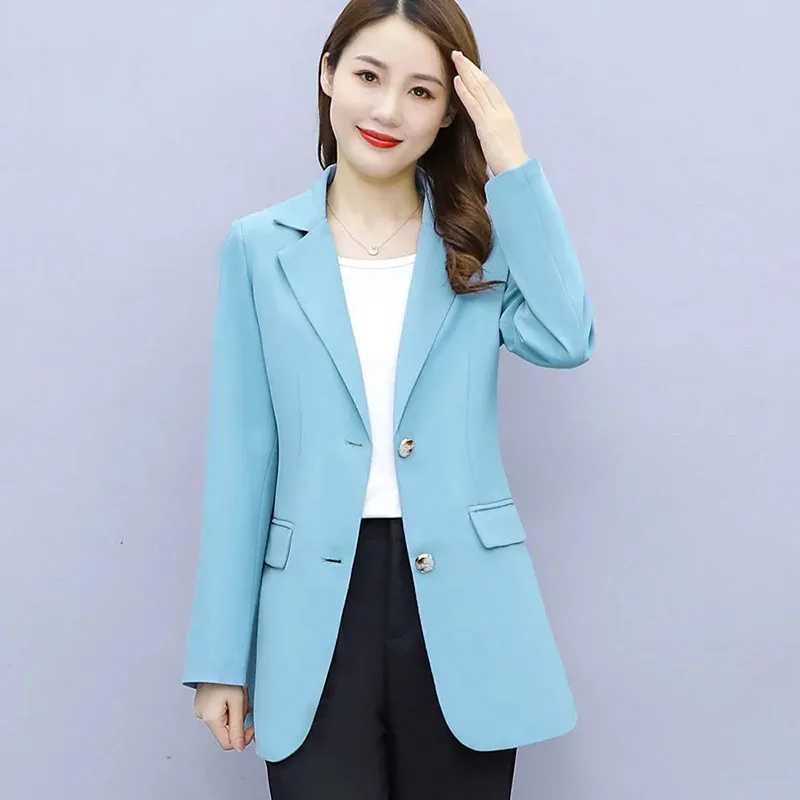 New High End Suit Jacket 2022 Spring Autumn Loose Fashion Suit Outerwear Female Casual Blazer Lining Office Womens Clothing 5XL
New High End Suit Jacket 2022 Spring Autumn Loose Fashion Suit Outerwear Female Casual Blazer Lining Office Womens Clothing 5XL