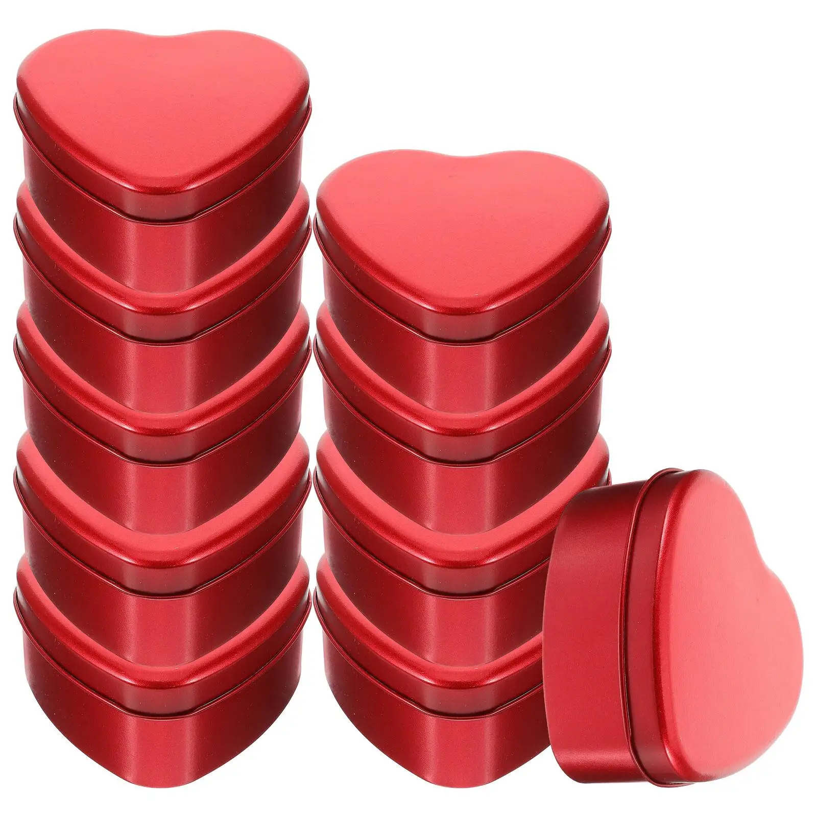 10 Pcs Wedding Candy Boxes Heart Shaped Tinplate Containers Red Decorative Gift Boxes Presents Valentine Favor Storage Packaging
10 Pcs Wedding Candy Boxes Heart Shaped Tinplate Containers Red Decorative Gift Boxes Presents Valentine Favor Storage Packaging