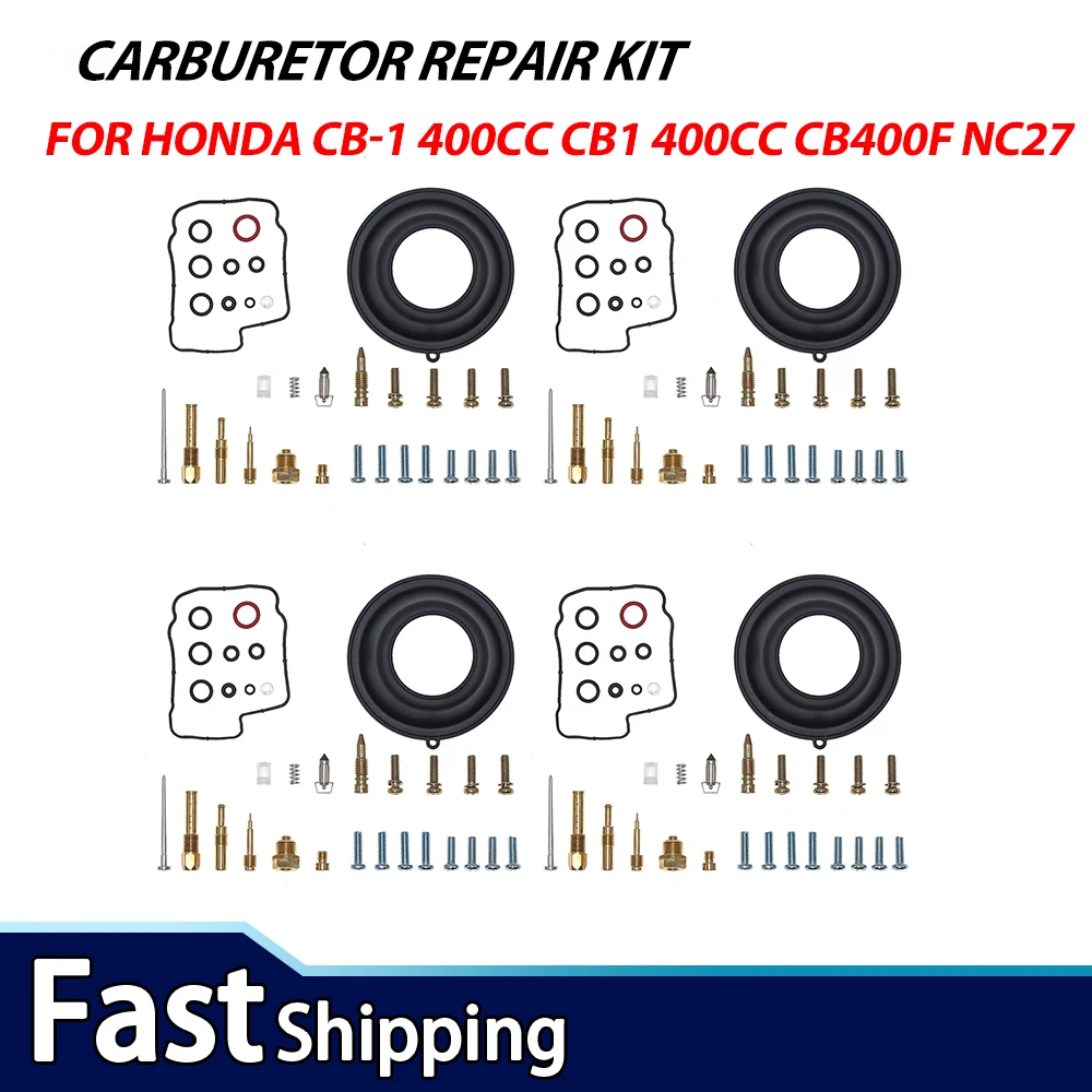 For Honda CB-1 400CC CB1 400 CC CB400F NC27 Motorcycle Carburetor Repair Kit
For Honda CB-1 400CC CB1 400 CC CB400F NC27 Motorcycle Carburetor Repair Kit