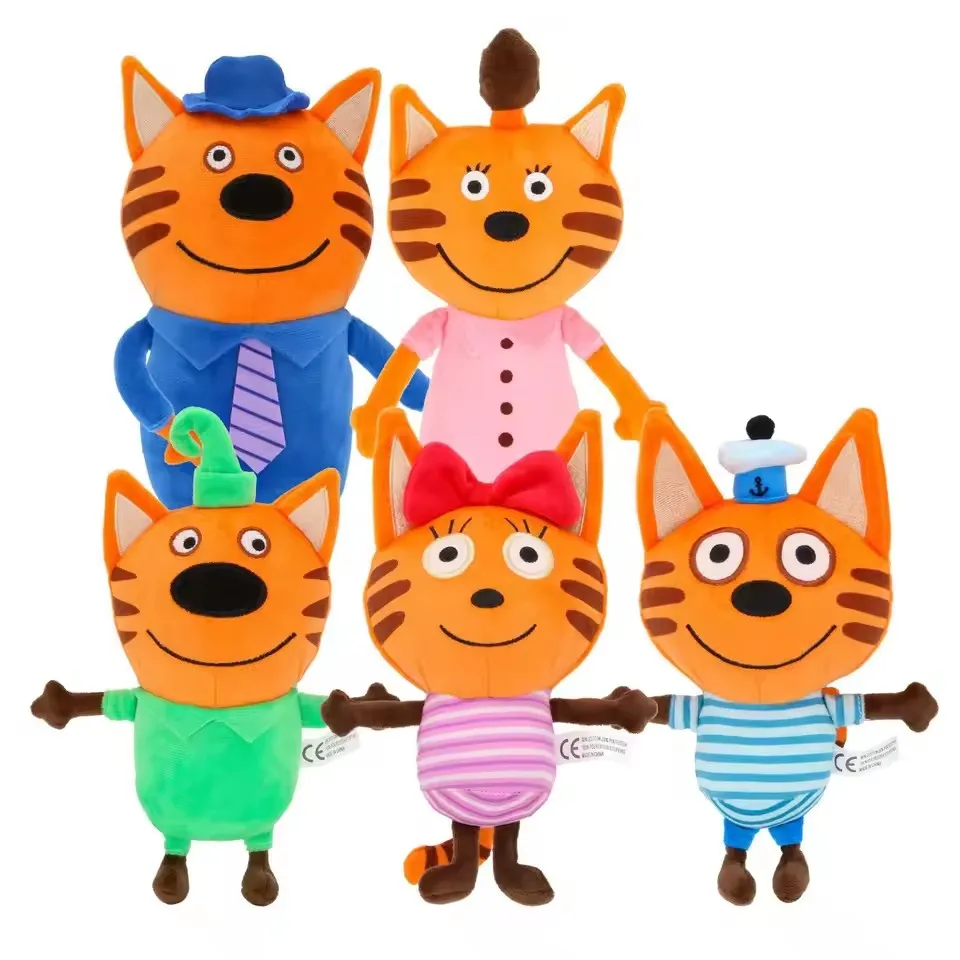 New Cartoon Characters Figures of My Family Three Happy Cats Anime Figures Pretty design for Kids Christmas Decorative Gifts
New Cartoon Characters Figures of My Family Three Happy Cats Anime Figures Pretty design for Kids Christmas Decorative Gifts