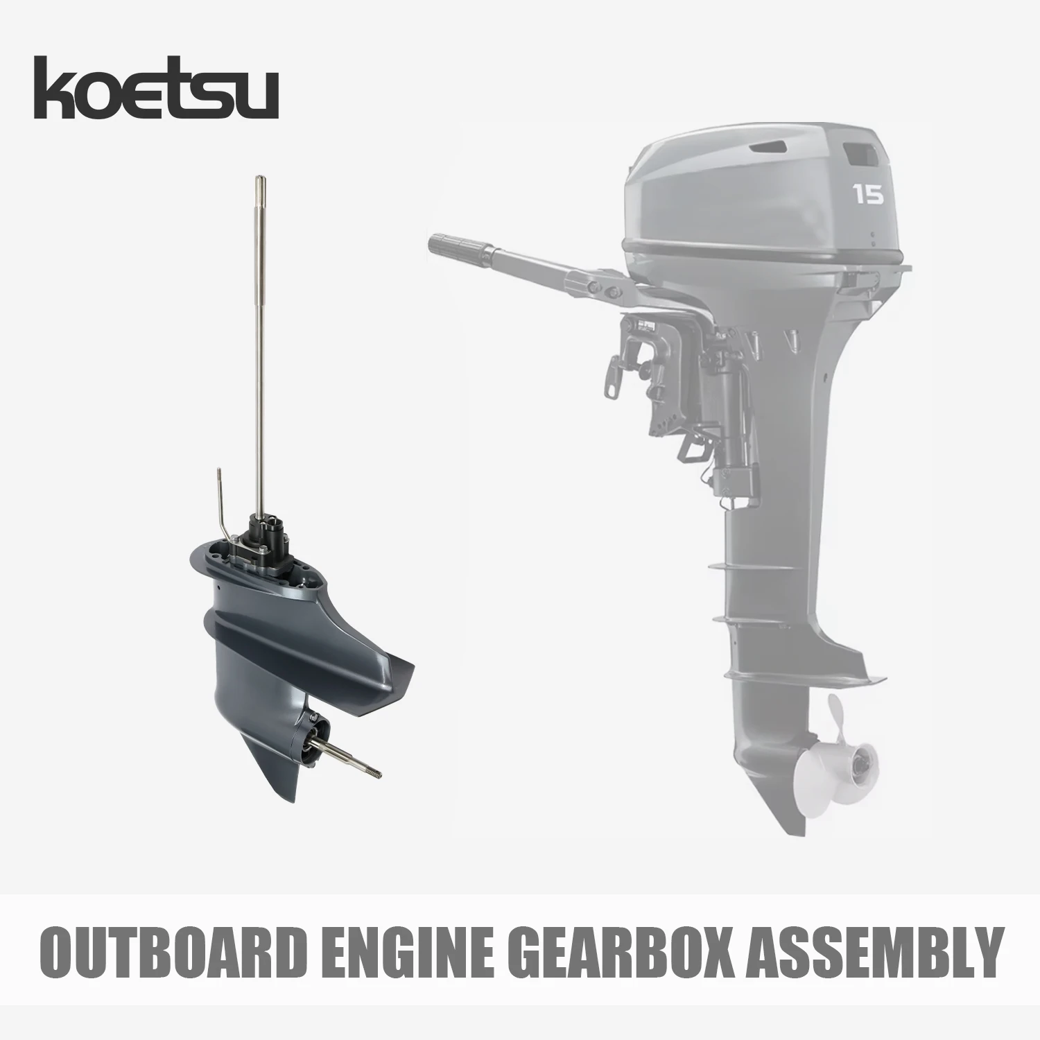 Koetsu Outboard Engine Gearbox Assembly,Suitable For Yamaha 2-stroke 15 HP Underwater Housing Components 6B4-45300-11-4D Long
Koetsu Outboard Engine Gearbox Assembly,Suitable For Yamaha 2-stroke 15 HP Underwater Housing Components 6B4-45300-11-4D Long