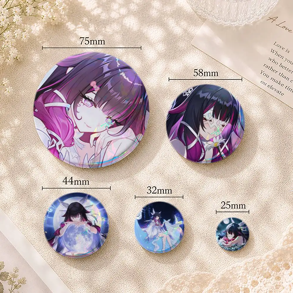 G-Genshin C-Columbina Badges Brooches Personalized Tinplate Enamel Pins Creativity Printed Pictures Text Metal Lapel Gift
G-Genshin C-Columbina Badges Brooches Personalized Tinplate Enamel Pins Creativity Printed Pictures Text Metal Lapel Gift