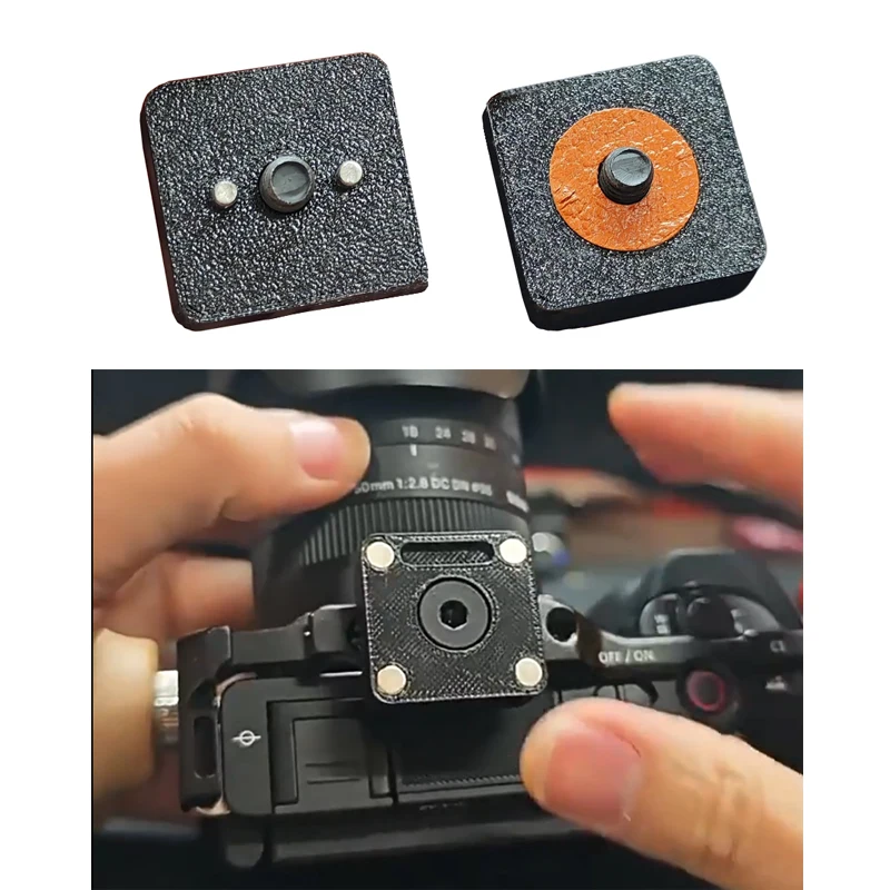1PCS For Godox iT32 Flash Camera Cage Magnetic Mount 3D Printed Adapter Bracket 1/4 Screw Interface Fixing Base Modification
1PCS For Godox iT32 Flash Camera Cage Magnetic Mount 3D Printed Adapter Bracket 1/4 Screw Interface Fixing Base Modification